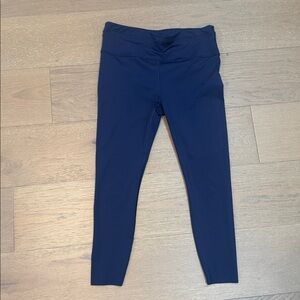 Athleta Deep Blue Accelerate 7/8 Tights